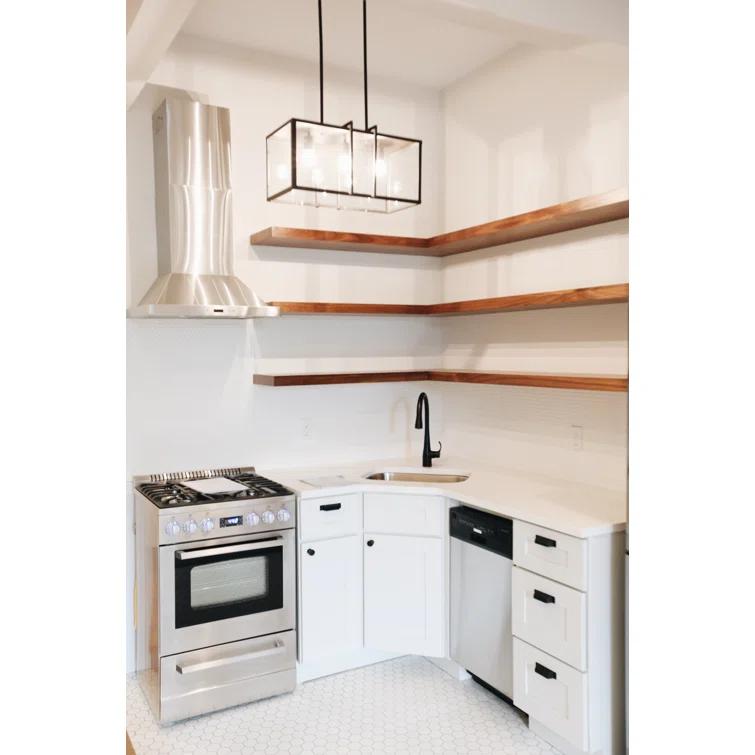 ProLine Range Hoods PROLINE 30" 600 CFM Convertible Wall Mount Range Hood in Brushed Stainless Steel