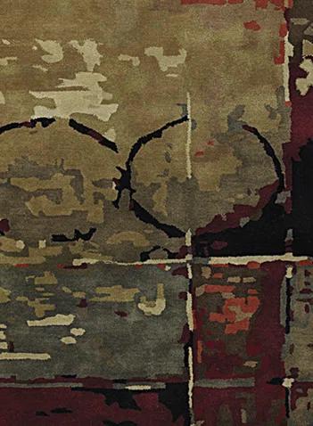 Nirvana Wool Abstract Area Rug