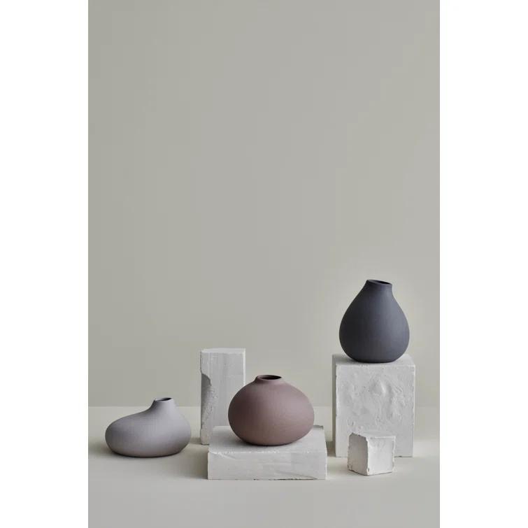 NONA Porcelain Table Mini Vase 3 Piece Set