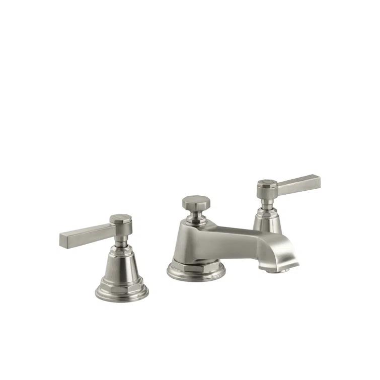 Pinstripe® Pure Widespread Bathroom Sink Faucet with Cross Handles