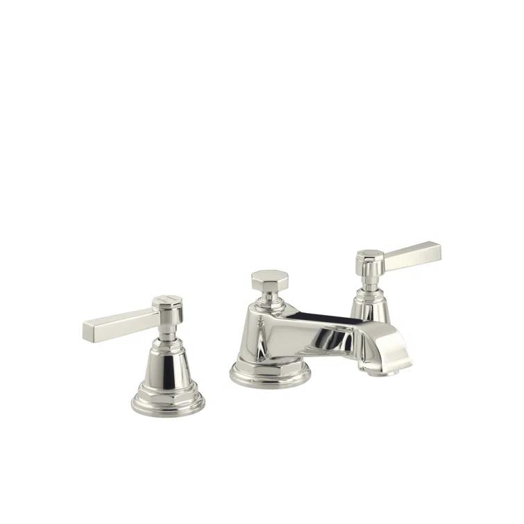 Pinstripe® Pure Widespread Bathroom Sink Faucet with Cross Handles
