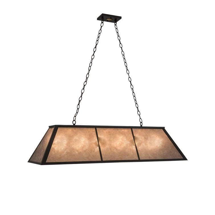 5 - Light Antique Copper Pool Table Lights Pendant