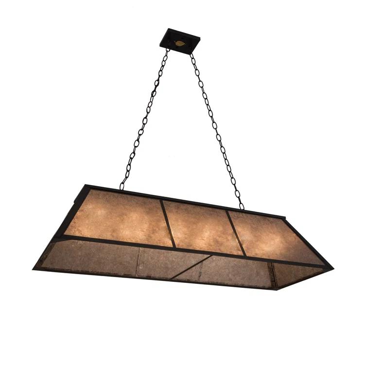 5 - Light Antique Copper Pool Table Lights Pendant