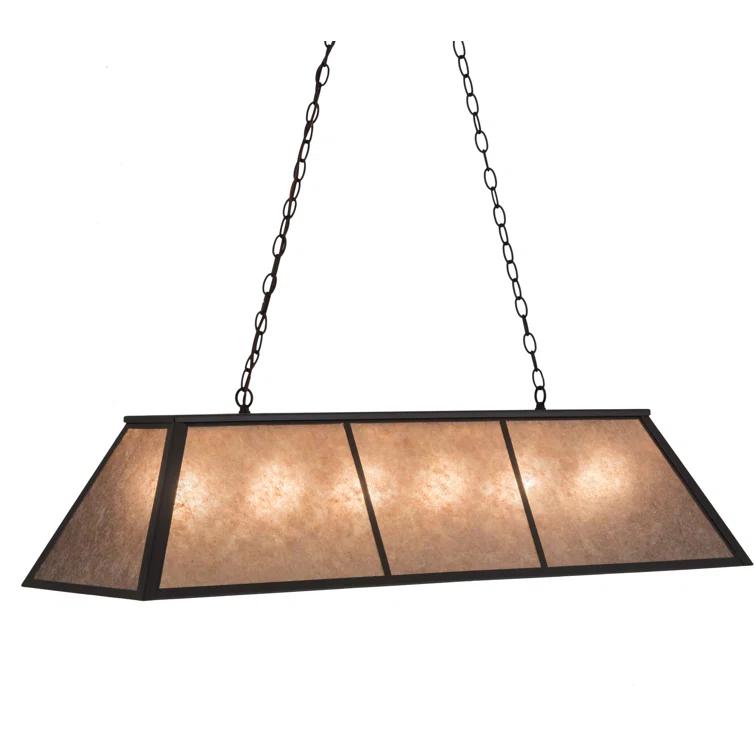 5 - Light Antique Copper Pool Table Lights Pendant