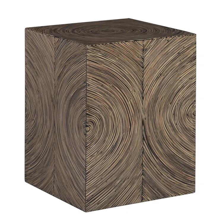 Artistica Home Signature Designs Bora White Spot Bunching Table
