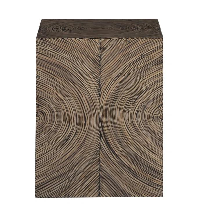 Artistica Home Signature Designs Bora White Spot Bunching Table
