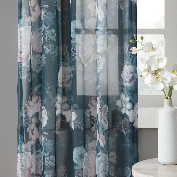 Madison Park Simone Marcus Sheer Curtain Panel