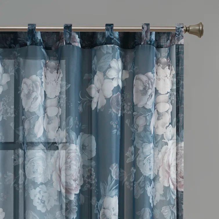 Madison Park Simone Marcus Sheer Curtain Panel