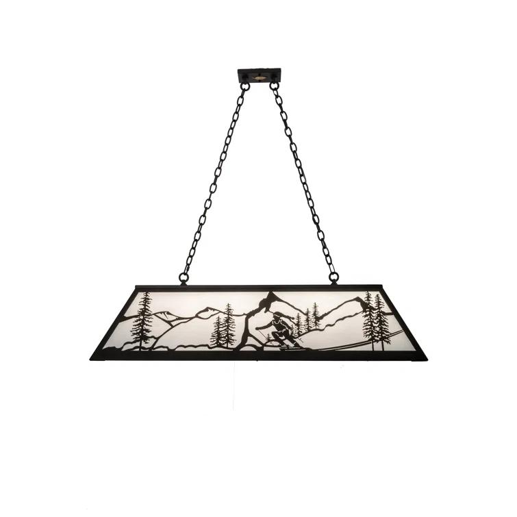 Old Forge 48" L Oblong Pendant