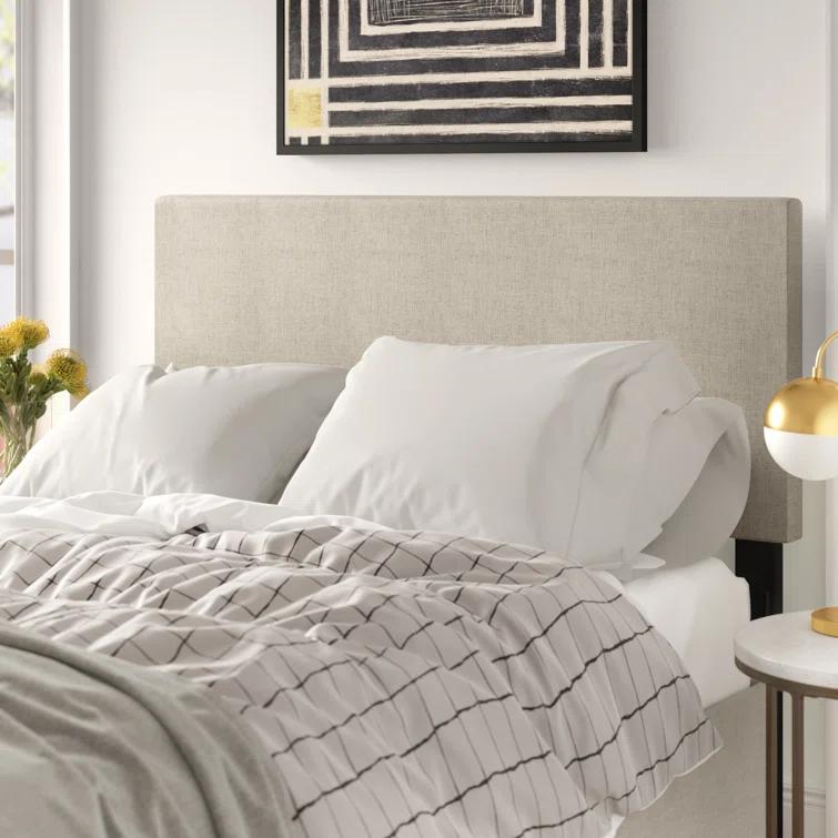 Modway Carson Carrington Stryn Upholstered Linen Fabric Headboard