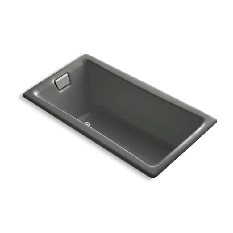 Tea-for-Two for Two 60" x 32" Drop-In Soaking Bathtub