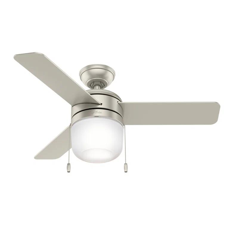 42" Acumen 3 - Blade LED Standard Ceiling Fan with Pull Chain and Light Kit Included