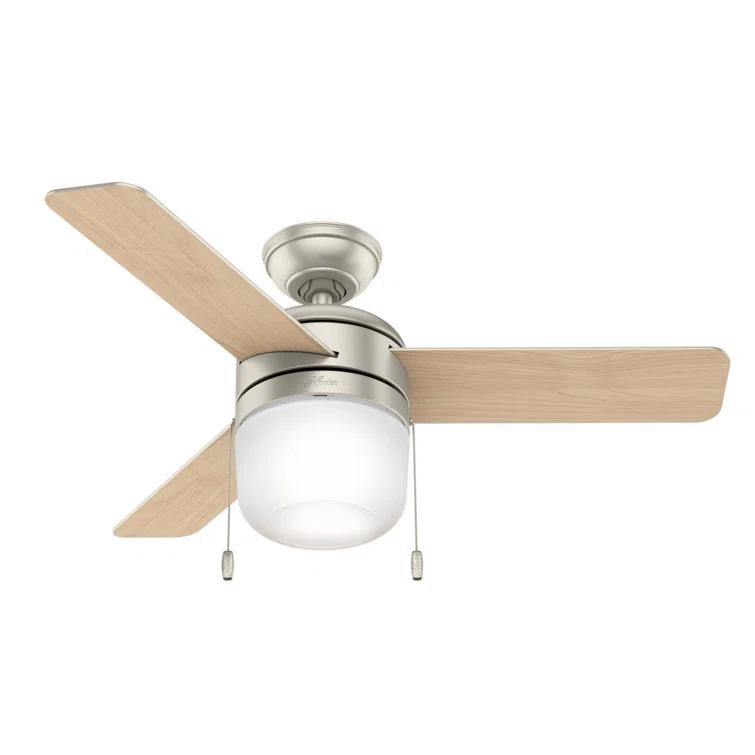 42" Acumen 3 - Blade LED Standard Ceiling Fan with Pull Chain and Light Kit Included