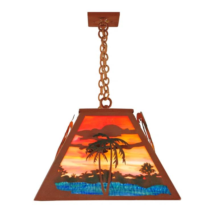 Old Forge 46" L Old Forge Oblong Pendant