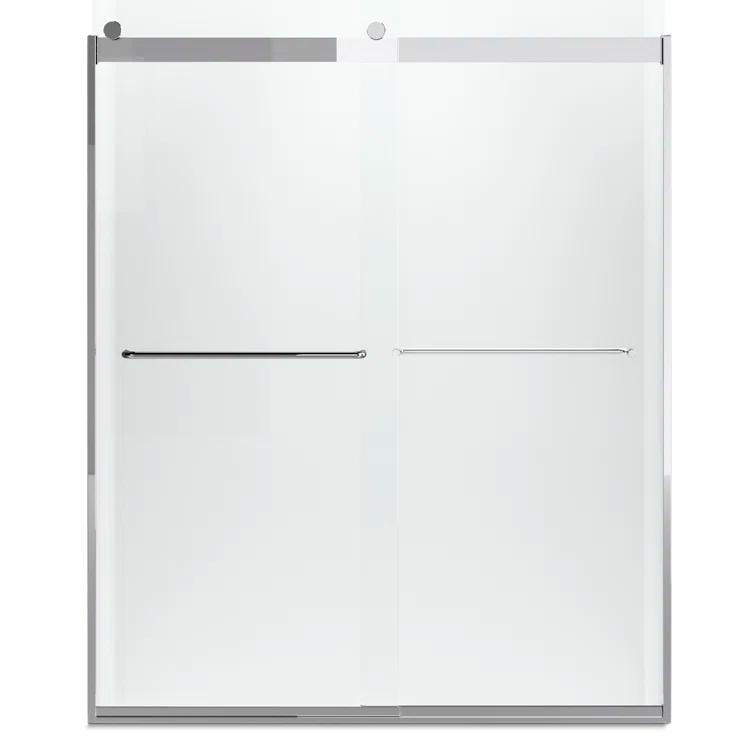 Levity 59.63" x 74" Bypass Shower Door with CleanCoat® Technology