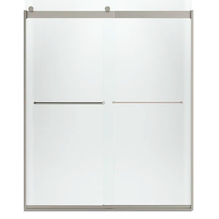 Levity 59.63" x 74" Bypass Shower Door with CleanCoat® Technology