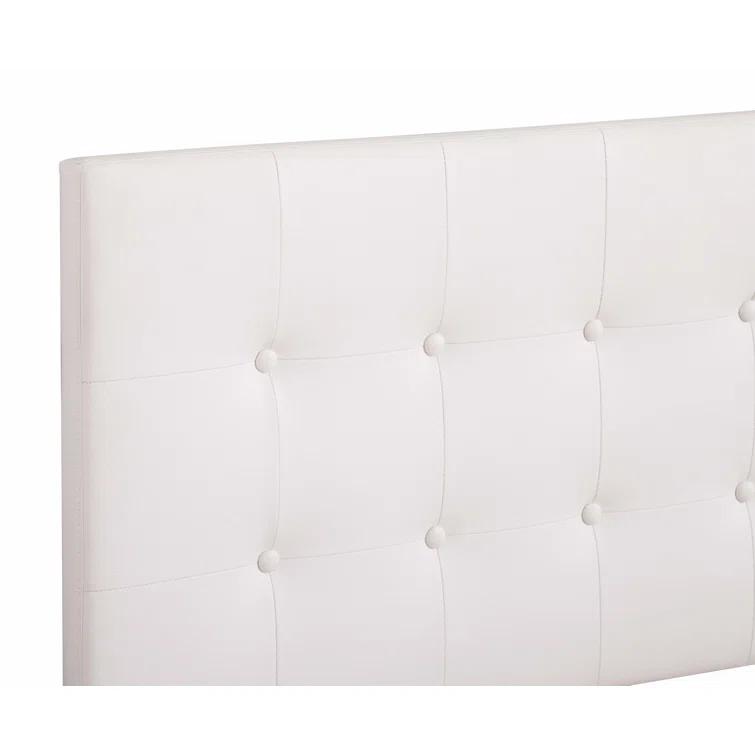 Eaton Vegan Leather Platform Bed