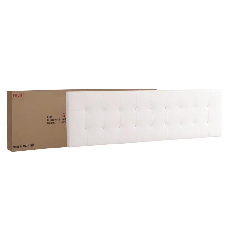 Eaton Vegan Leather Platform Bed