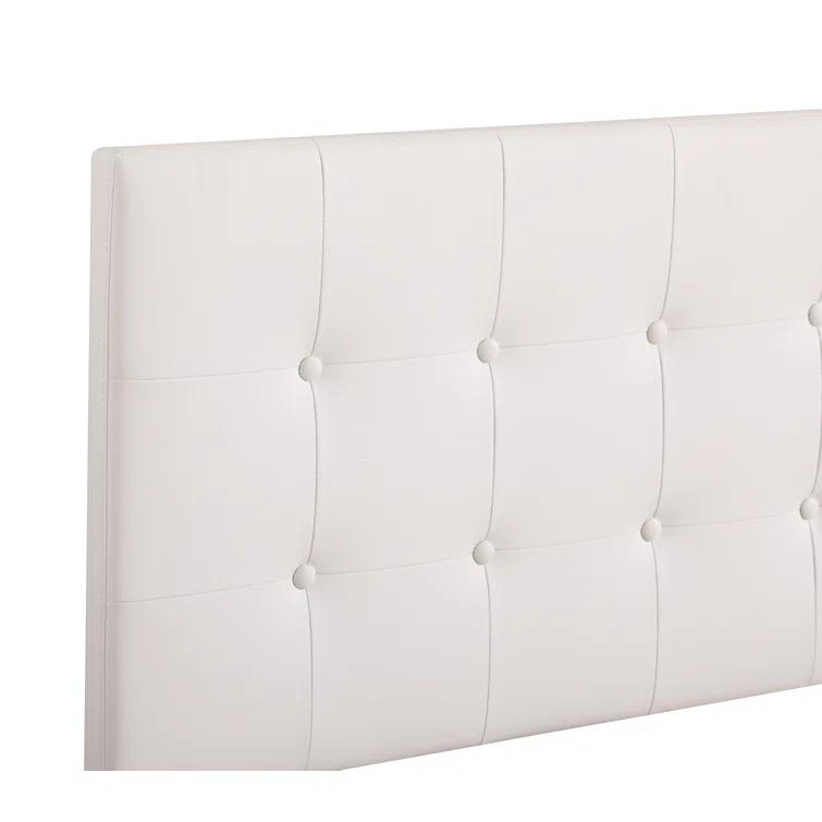 Eaton Vegan Leather Platform Bed
