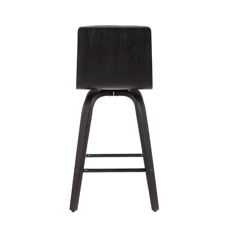 Biance Solid Wood Swivel Bar & Counter Stool