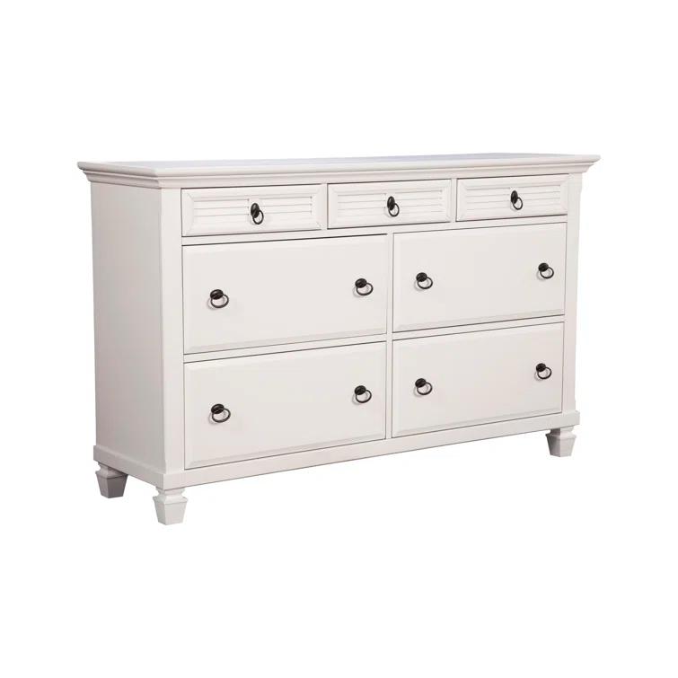 Onyx 7 - Drawer Double Dresser