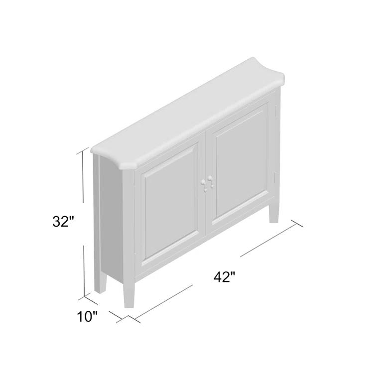 Hecate Solid Wood Storage Cabinet