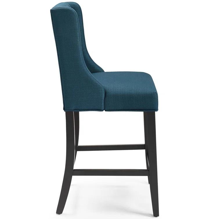 Modway Baronet Tufted Button Upholstered Fabric/Faux Leather Stool