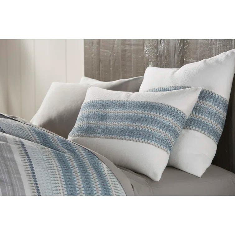 Coyuchi Lost Coast Organic 100% Organic Cotton Pillow Sham
