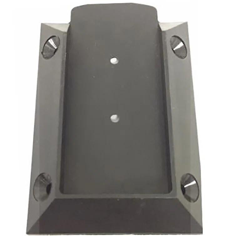 Vista Vista Black Plastic Bracket (Set of 2)