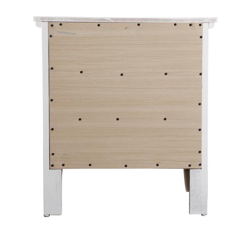 Hammond 3 - Drawer Nightstand Bed Side Table Wood Nightstand Small Bedside Table And Dresser