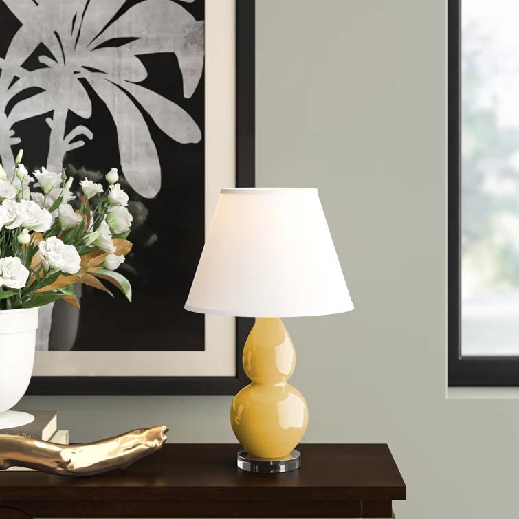 Robert Abbey Small Double Gourd Ceramic Table Lamp