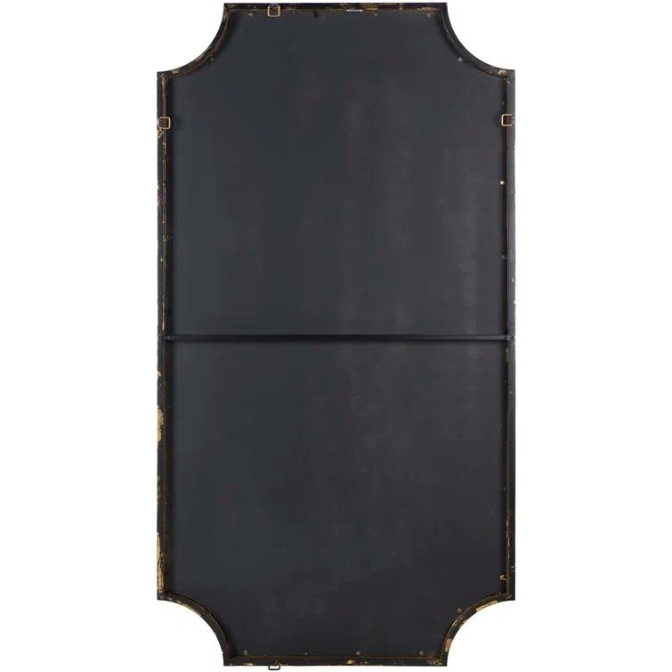 Surya Joslyn 75 X 40 inch Gold Leaf Mirror, Full Length/Oversized