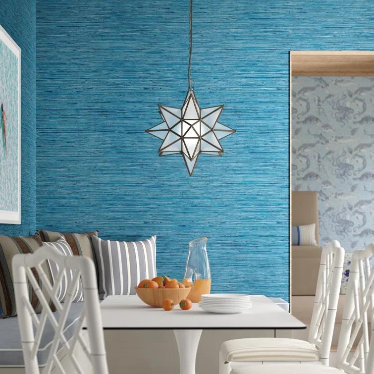 Worlds Away 1 - Light Geometric Pendant