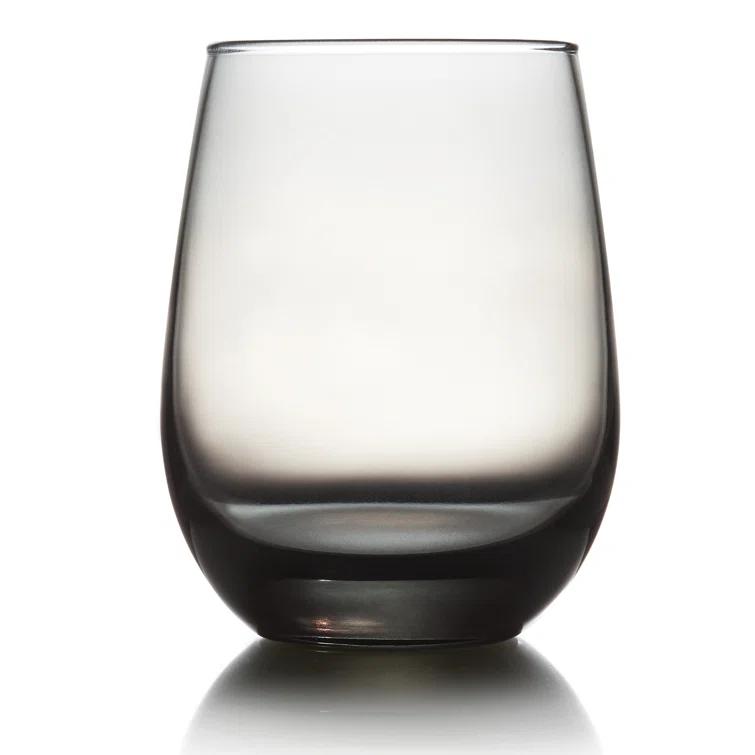 Classic Libbey All-Purpose Stemless Wine Glasses