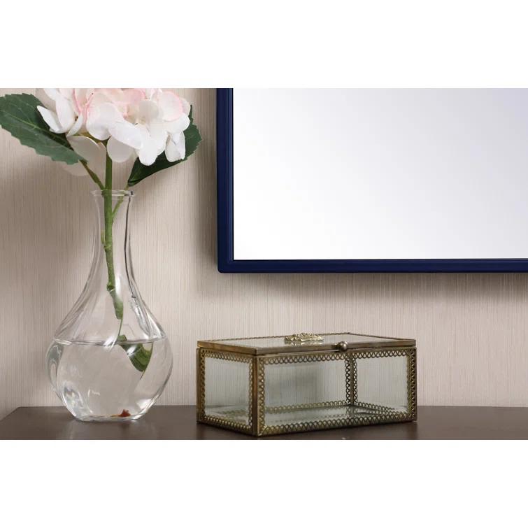 Sabine Metal Rectangle Wall Mirror