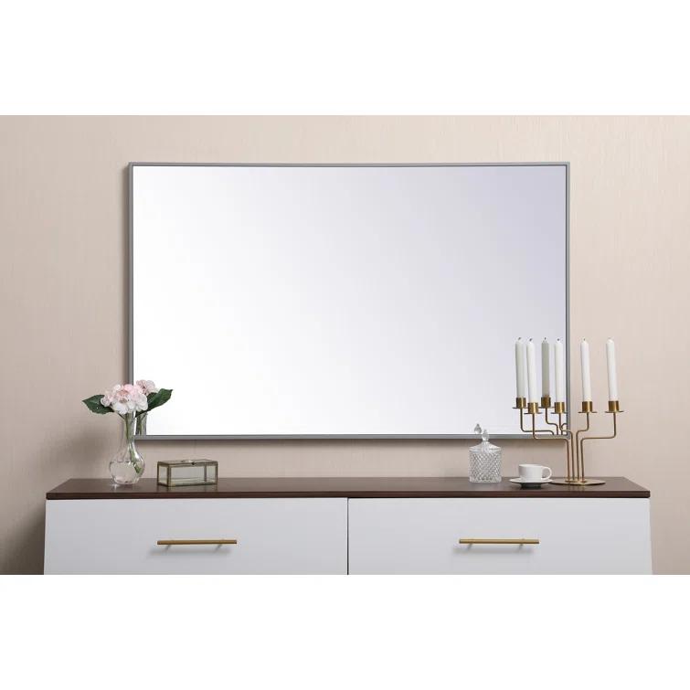 Sabine Metal Rectangle Wall Mirror