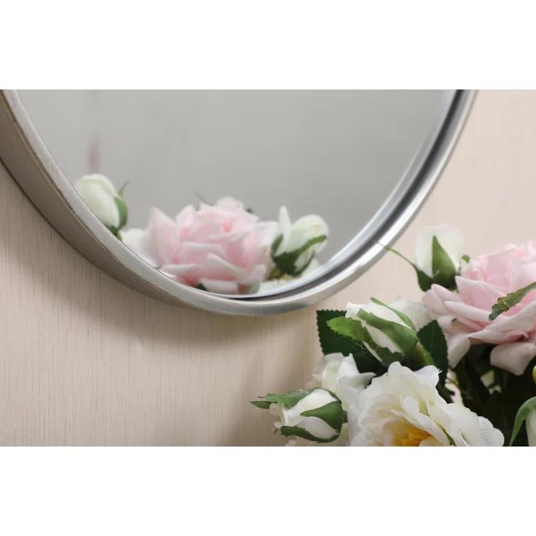 Sabine Metal Round Wall Mirror