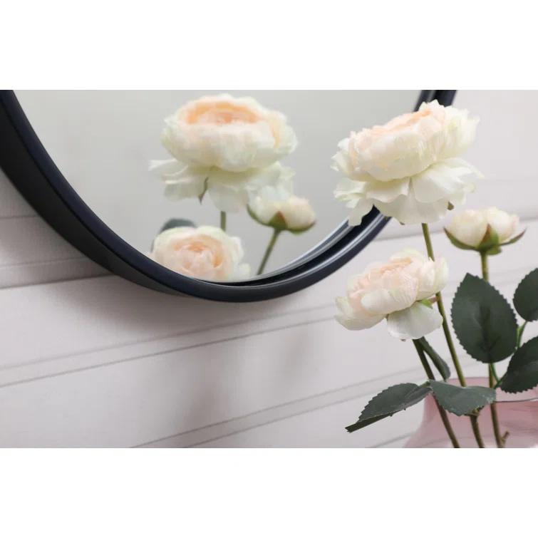 Sabine Metal Round Wall Mirror