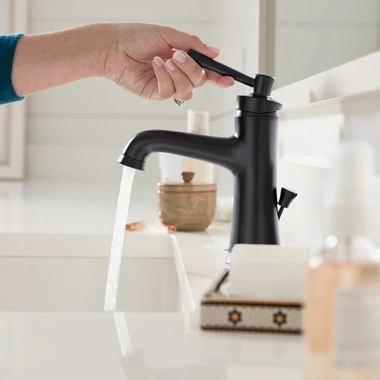 Joleena Single-Hole Faucet 100 with Pop-Up Drain, 0.5 GPM