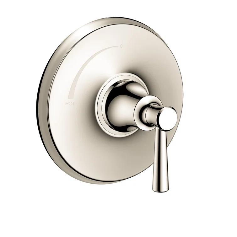 Hansgrohe Joleena Transitional 1-Handle 7-Inch Wide Pressure/ Shower Balance Valve Trim Only In Chrome, 04779000