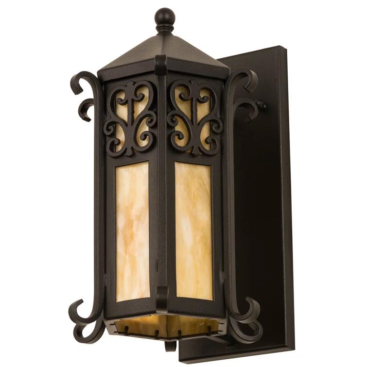 Meyda Lighting Caprice Armed Sconce
