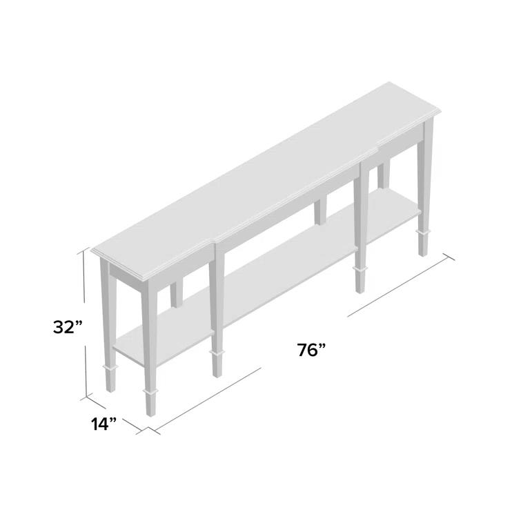 Sinclair Solid Wood Console Table