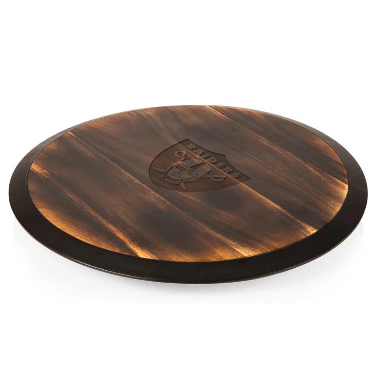 Picnic Time Picnic Time Wood Lazy Susan
