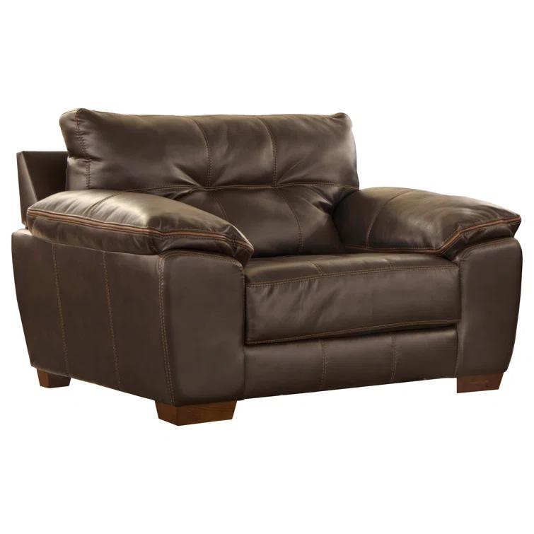 Peosta 61" Wide Tufted Polyester Chair and a Half