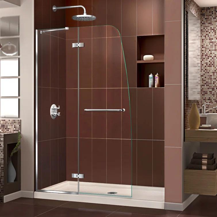 DreamLine DreamLine Aqua Ultra 32 in. D x 60 in. W x 74 3/4 in. H Frameless Shower Door DL-6521C-22-01