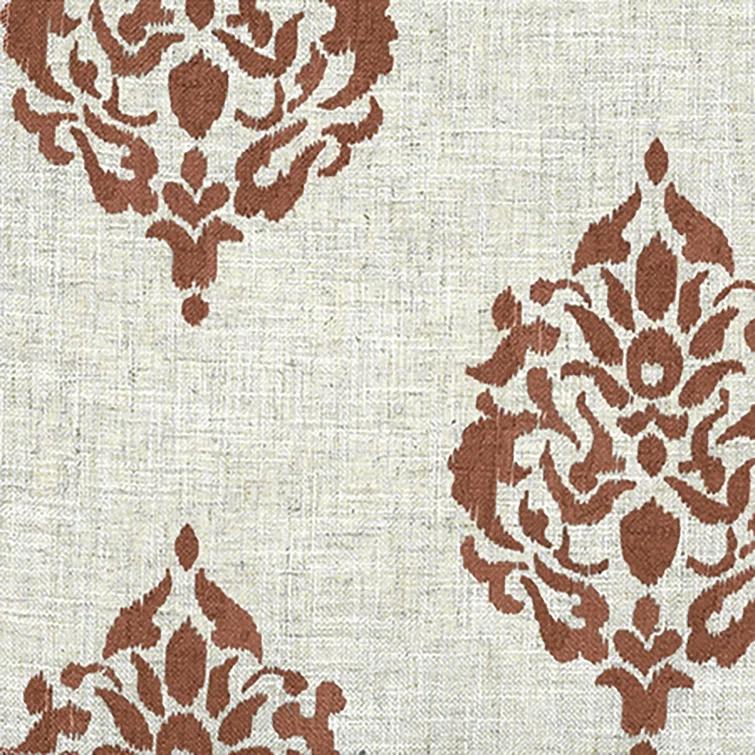 House of Hampton® Blanford Medallion Print Room Darkening Thermal Grommet Top Single Curtain Panel