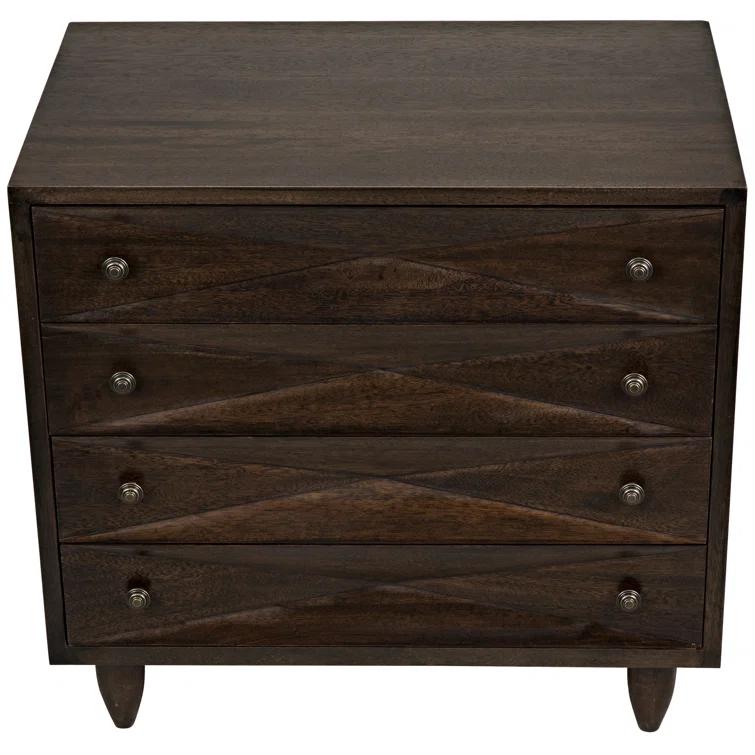 Diamond Solid Wood Accent Chest