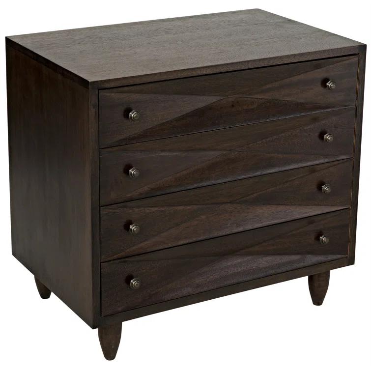 Diamond Solid Wood Accent Chest