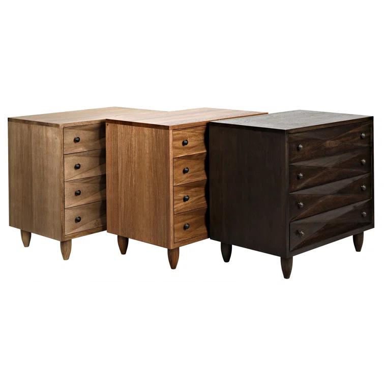 Diamond Solid Wood Accent Chest