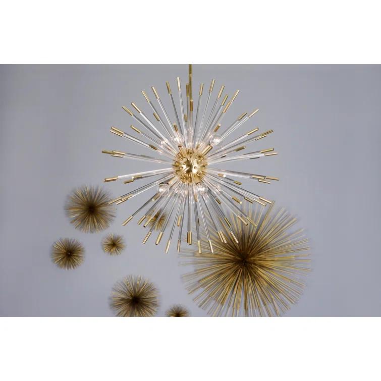 Andromeda 8 - Light Dimmable Sputnik Sphere Chandelier